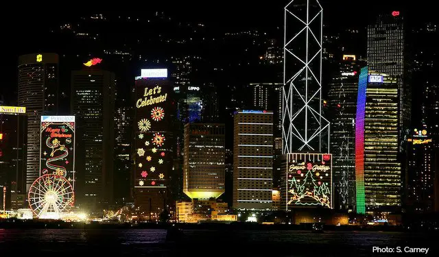 Christmas Lights in Hong Kong Christmas Lights in Hong Kong