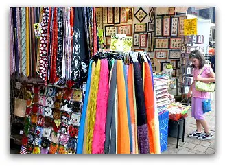 Souvenirs and Trinkets at Stanley Market