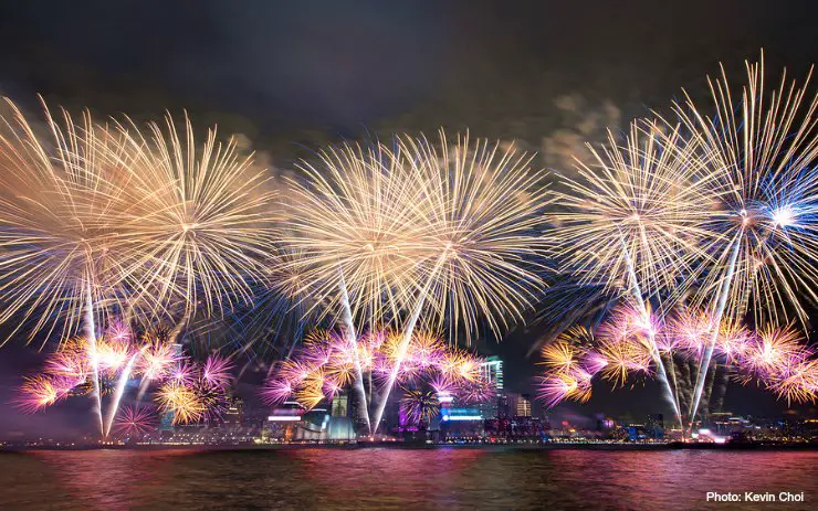 National Day Fireworks on October 1st National Day Fireworks on October 1st