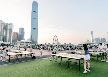 SummerFest Hong Kong in the harbourfront SummerFest Hong Kong in the harbourfront